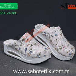 Air Max Çiçekli Ortopedik Sabo Terlik Air Max Çiçekli Ortopedik Sabo Terlik