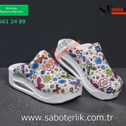 Air Max Kelebek Desenli Ortopedik Sabo Terlik Air Max Kelebek Desenli Ortopedik Sabo Terlik