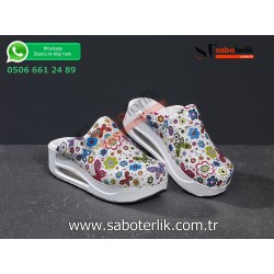 Air Max Kelebek Desenli Ortopedik Sabo Terlik Air Max Kelebek Desenli Ortopedik Sabo Terlik