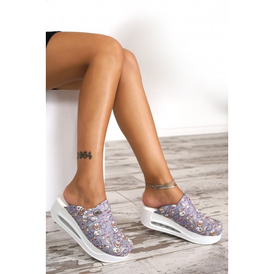 Airmax Ayıcık Desenli Ortopedik Sabo Terlik Airmax Ayıcık Desenli Ortopedik Sabo Terlik