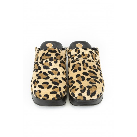 Air Max Leopar Desenli Ortopedik Sabo Terlik Air Max Leopar Desenli Ortopedik Sabo Terlik
