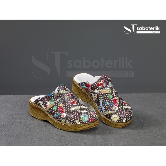 Ortopedik Angry Birds Brown Sabo Terlik Ortopedik Angry Birds Brown Sabo Terlik