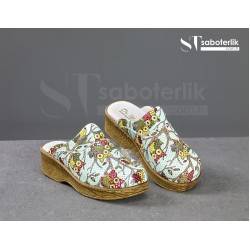 Ortopedik Baykuşlu Brown  Sabo Terlik  