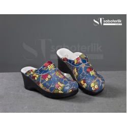 Ortopedik Baykuşlu Dolgu  Taban Sabo Terlik  