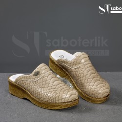 Ortopedik Bej Brown  Sabo Terlik