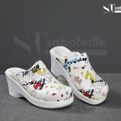 Ortopedik Hareket Desenli Dolgu Taban Sabo Terlik Ortopedik Hareket Desenli Dolgu Taban Sabo Terlik