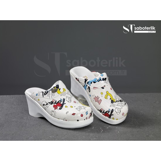 Ortopedik Hareket Desenli Dolgu Taban Sabo Terlik Ortopedik Hareket Desenli Dolgu Taban Sabo Terlik