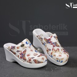 Ortopedik Kelebek Desenli Dolgu Taban Sabo Terlik Ortopedik Kelebek Desenli Dolgu Taban Sabo Terlik