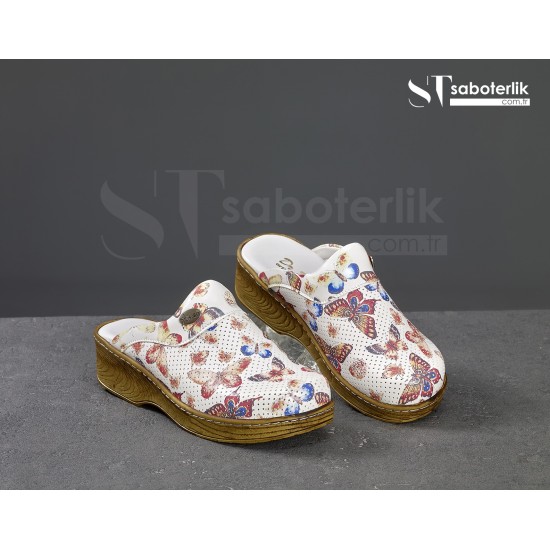 Ortopedik Kelebekli Brown Taban Sabo Terlik Ortopedik Kelebekli Brown Taban Sabo Terlik