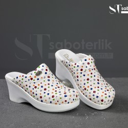 Ortopedik Puantiyeli Dolgu Taban Sabo Terlik Ortopedik Puantiyeli Dolgu Taban Sabo Terlik