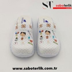 Cushy Ortopedik Hemşire Temalı Sabo Terlik Cushy Ortopedik Hemşire Temalı Sabo Terlik