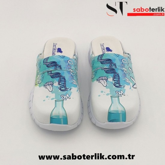 Cushy Ortopedik Kimyager Temalı Sabo Terlik