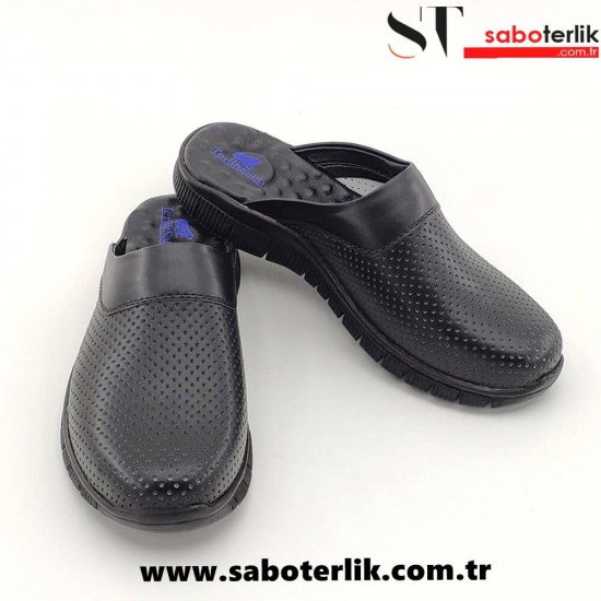 Cushy Ortopedik Siyah Sabo Terlik Cushy Ortopedik Siyah Sabo Terlik