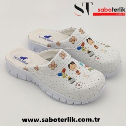 Cushy Ortopedik Hemşire Temalı Sabo Terlik Cushy Ortopedik Hemşire Temalı Sabo Terlik