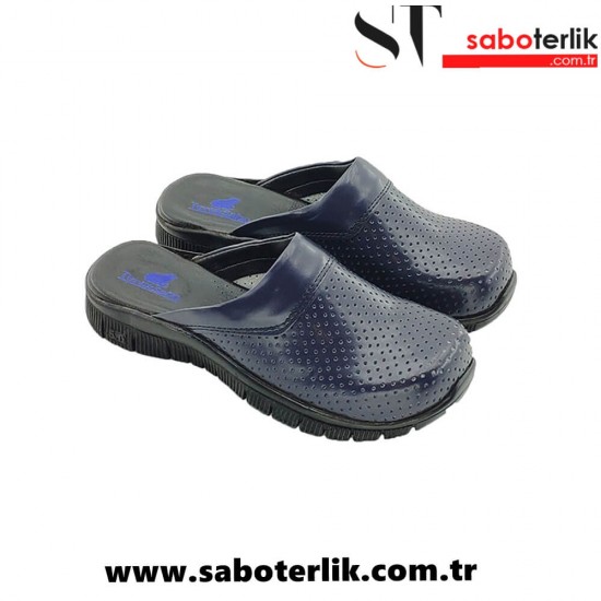 Cushy Ortopedik Lacivert Sabo Terlik Cushy Ortopedik Lacivert Sabo Terlik