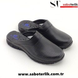 Cushy Ortopedik Siyah Sabo Terlik  