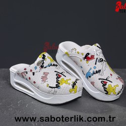 Air Max Hareketli Ortopedik Bayan Sabo Terlik Air Max Hareketli Ortopedik Bayan Sabo Terlik