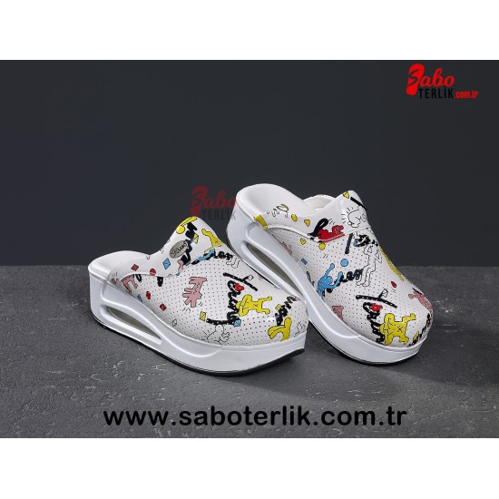 Air Max Hareketli Ortopedik Bayan Sabo Terlik Air Max Hareketli Ortopedik Bayan Sabo Terlik
