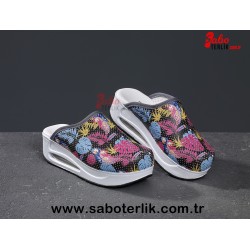 Air Max Palmiye Desenli Ortopedik Sabo Terlik Air Max Palmiye Desenli Ortopedik Sabo Terlik