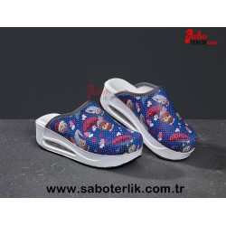 Air Max Baykuş Desenli Ortopedik Sabo Terlik Air Max Baykuş Desenli Ortopedik Sabo Terlik