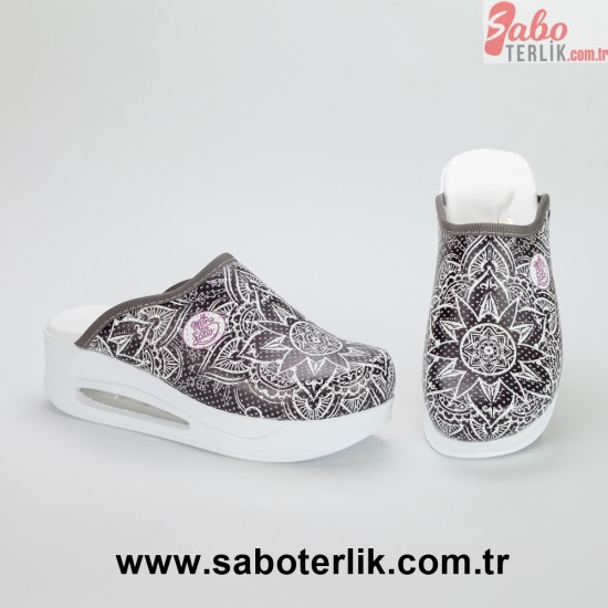 Air Max  Desenli Ortopedik Sabo Terlik