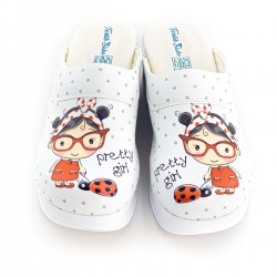 Air Max Pretty Girl Desenli Ortopedik Sabo Terlik