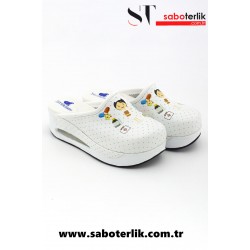 Air Max Hemşire Temalı Desenli Ortopedik Sabo Terlik Air Max Hemşire Temalı Desenli Ortopedik Sabo Terlik