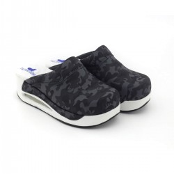 Air Max Kamuflaj Desenli Ortopedik Sabo Terlik