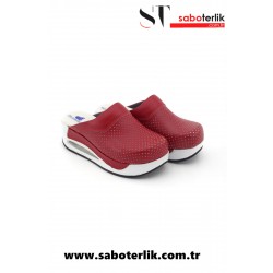 Air Max Kırmızı Ortopedik Sabo Terlik