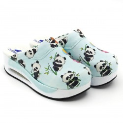 Air Max Panda Desenli Ortopedik Sabo Terlik