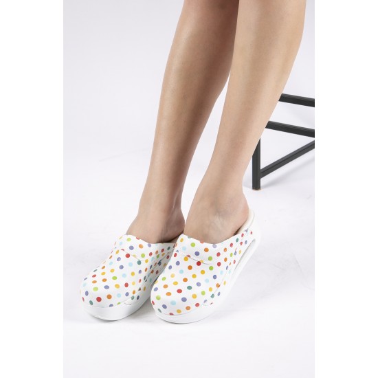 Air Max Puantiye Desenli Ortopedik Sabo Terlik Air Max Puantiye Desenli Ortopedik Sabo Terlik