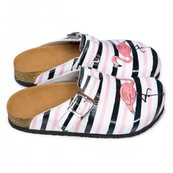 Mantar Taban Flamingo Desenli Ortopedik Sabo Terlik Mantar Taban Flamingo Desenli Ortopedik Sabo Terlik