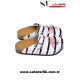 Mantar Taban Flamingo Desenli Ortopedik Sabo Terlik