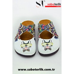 Zigzag Mantar Taban Dog Ortopedik Sabo Terlik