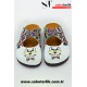 Zİgzag Mantar Taban Dog Ortopedik Sabo Terlik Zİgzag Mantar Taban Dog Ortopedik Sabo Terlik