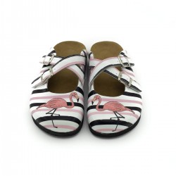 Zigzag Mantar Taban Flamingo Ortopedik Sabo Terlik