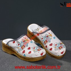 Ortopedik Kalpli Brown Bayan Sabo Terlik Ortopedik Kalpli Brown Bayan Sabo Terlik
