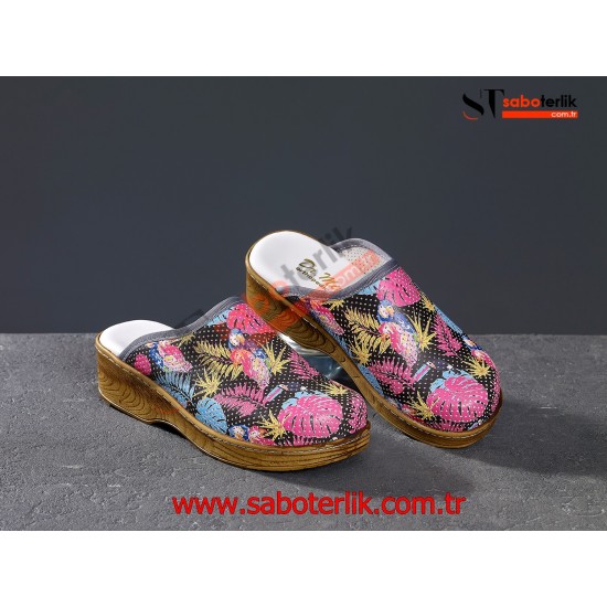 Ortopedik Palmiye Brown Sabo Terlik Ortopedik Palmiye Brown Sabo Terlik