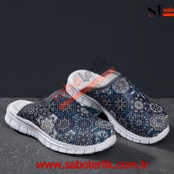 Cushy Ortopedik Otantik Desenli Sabo Terlik Cushy Ortopedik Otantik Desenli Sabo Terlik