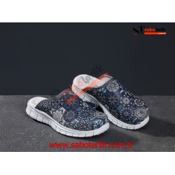 Cushy Ortopedik Otantik Desenli Sabo Terlik Cushy Ortopedik Otantik Desenli Sabo Terlik