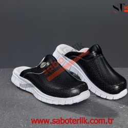 Cushy Ortopedik Siyah Sabo Terlik  