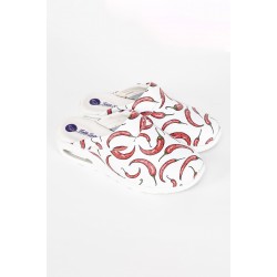 Erkek Airmax Beyaz Paprika Ortopedik Orijinal Sabo Terlik Erkek Airmax Beyaz Paprika Ortopedik Orijinal Sabo Terlik