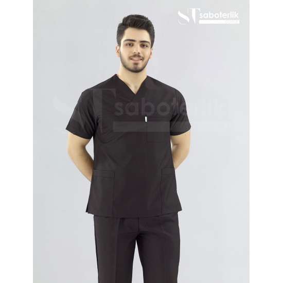 V Yaka  Cerrahi Takım ( Terikoton İnce Kumaş)