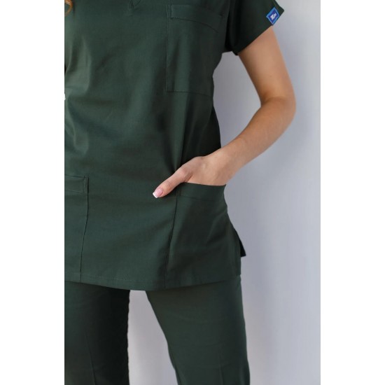 Avcı Yeşili Likralı Forma Takım Flex Kumaş Scrubs Avcı Yeşili Likralı Forma Takım Flex Kumaş Scrubs