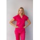 Fuşya Likralı Forma Takım Flex Kumaş Scrubs Fuşya Likralı Forma Takım Flex Kumaş Scrubs