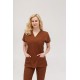 Kahverengi Likralı Forma Takım Flex Kumaş Scrubs Kahverengi Likralı Forma Takım Flex Kumaş Scrubs