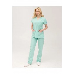 Mint Yeşili Likralı Forma Takım Flex Kumaş Scrubs Mint Yeşili Likralı Forma Takım Flex Kumaş Scrubs