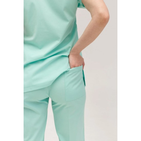 Mint Yeşili Likralı Forma Takım Flex Kumaş Scrubs Mint Yeşili Likralı Forma Takım Flex Kumaş Scrubs
