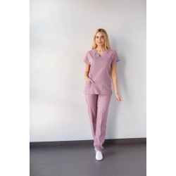 Gül Kurusu Likralı Forma Takım Flex Kumaş Scrubs Gül Kurusu Likralı Forma Takım Flex Kumaş Scrubs
