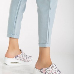 2026 Kadın Sevimli Kediler Desenli Ortopedik Airmax Sabo Terlik